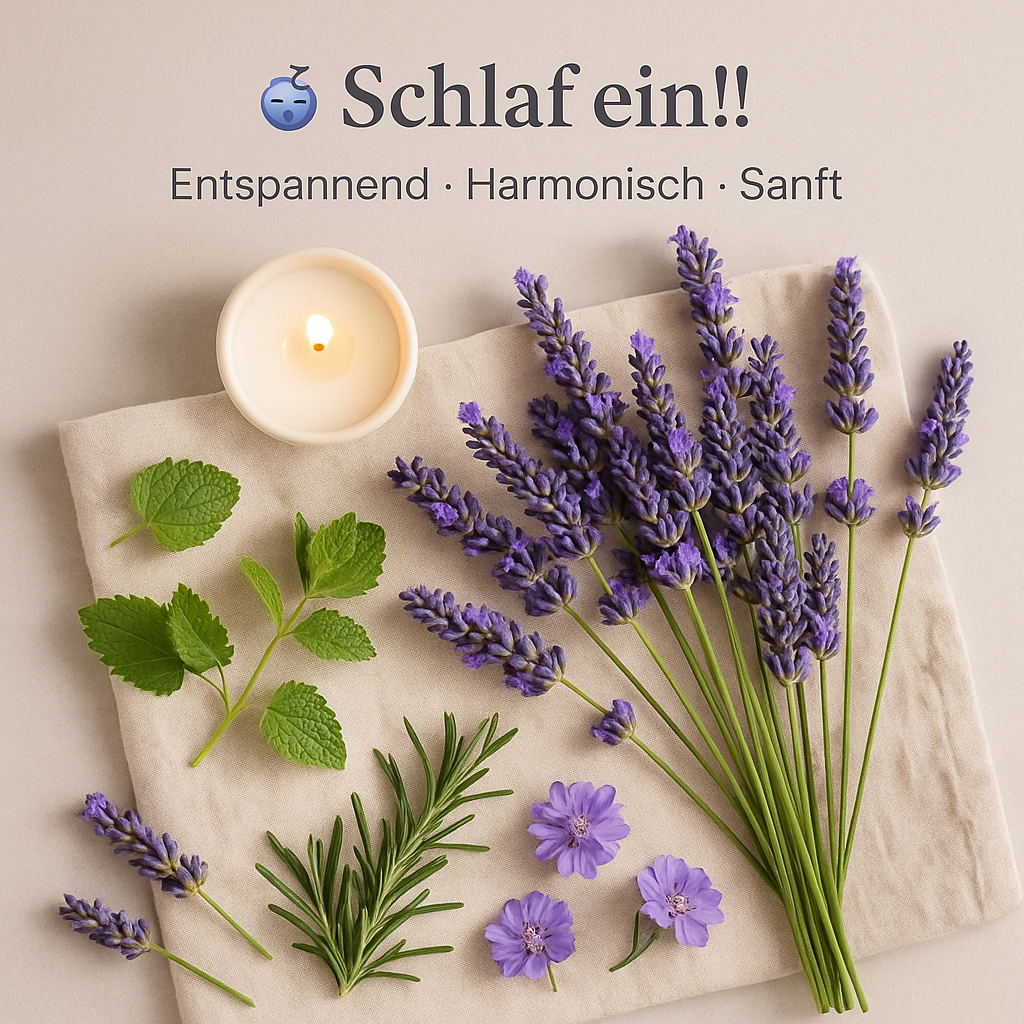 Motivbild Schlaf ein - entspannend, harmonisch, sanft