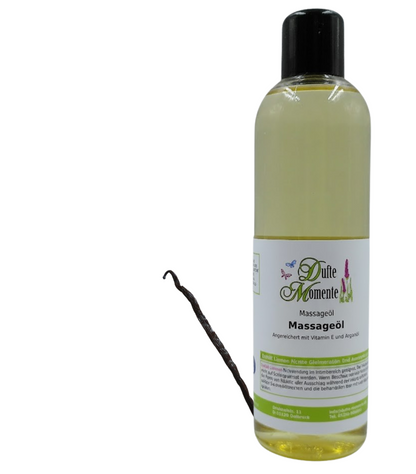 Massageöl 250ml Flasche Vanille