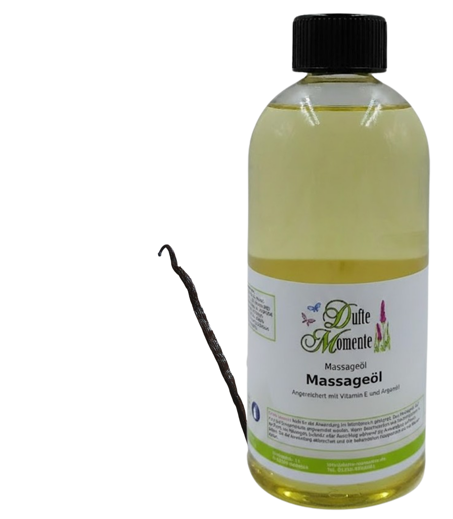 Massageöl 500ml Flasche Vanille