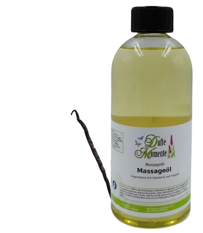 Massageöl 500ml Flasche Vanille