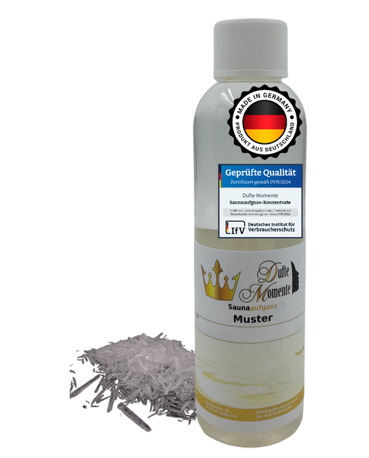 Saunaduft Konzentrat 250 ml Flasche Menthol