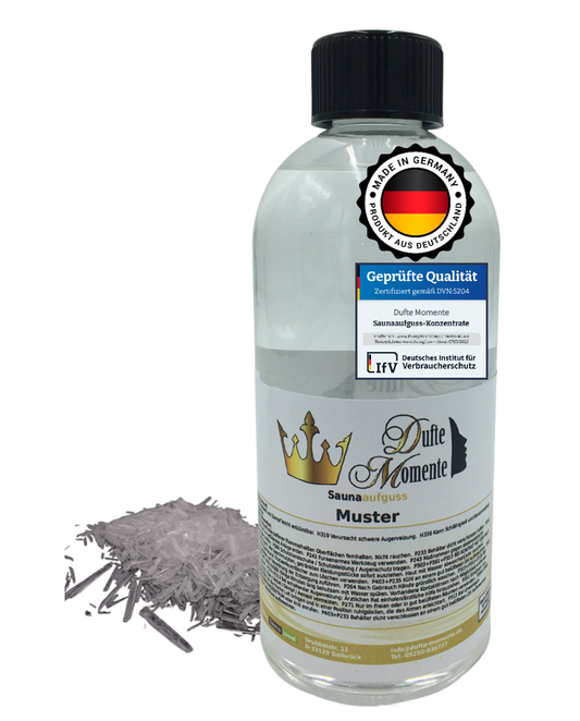 Saunaduft Konzentrat 500 ml Flasche Menthol