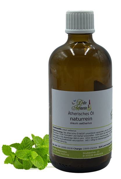 Ätherisches Öl Braunglas-Flasche 100 ml
