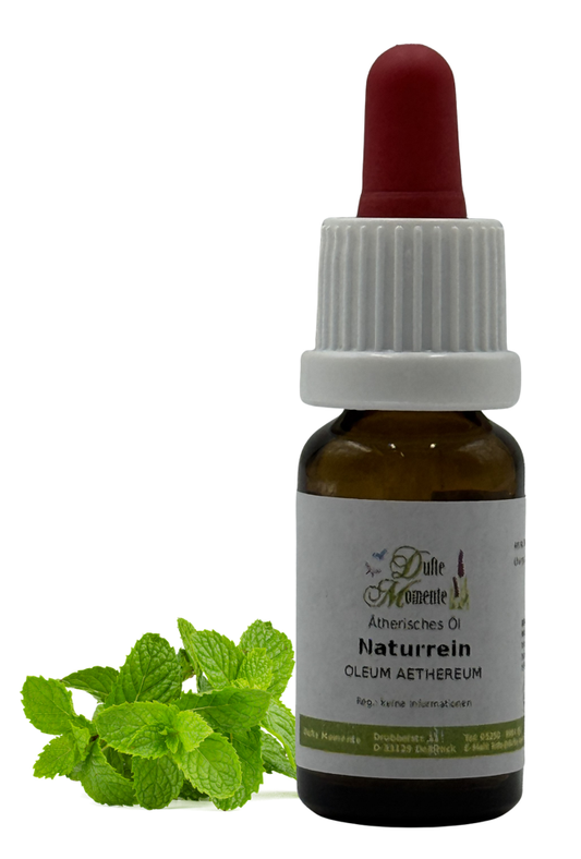 Braunglas-Flasche Ätherisches Öl 10 ml mit Pipette