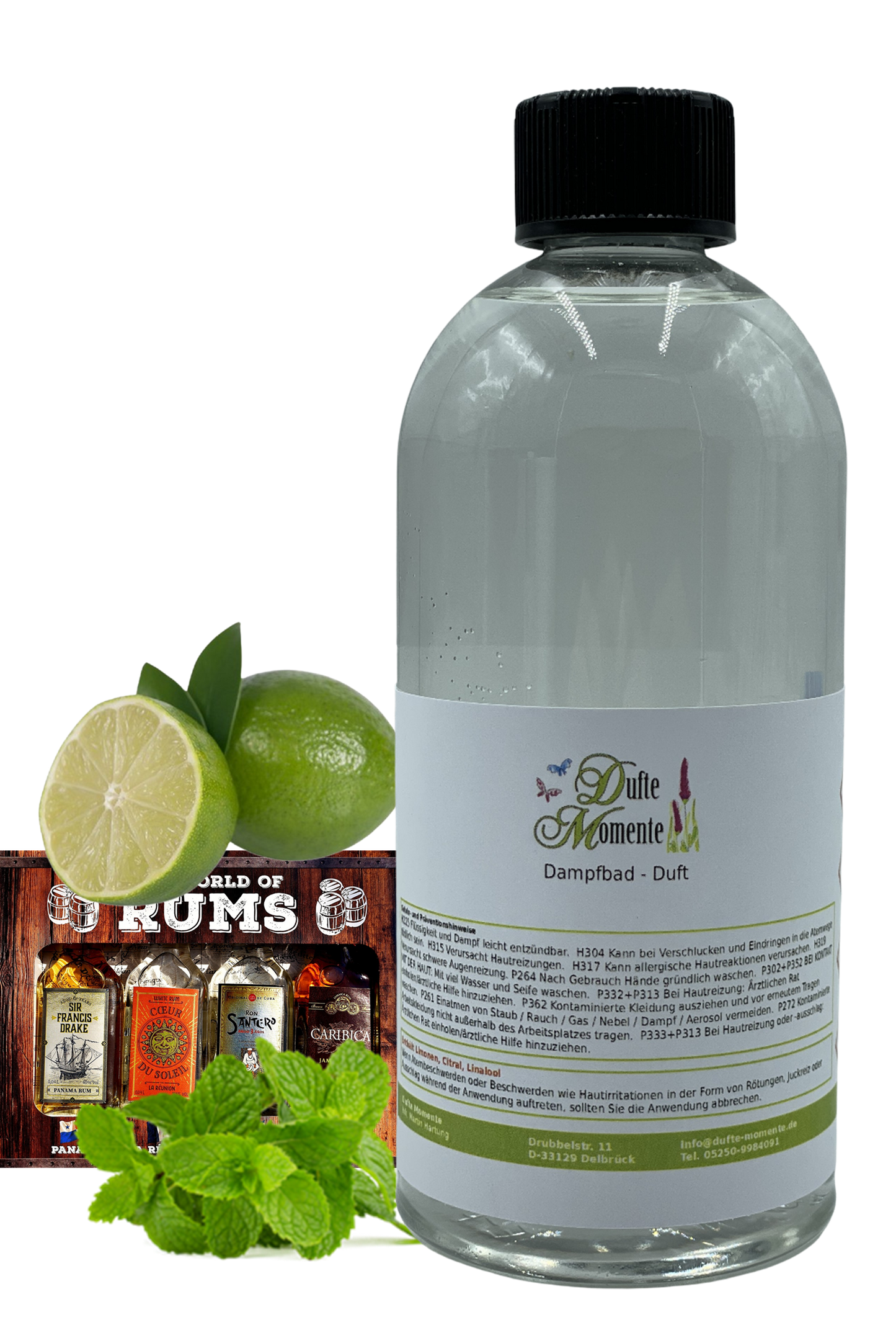 Dampfbad-Konzentrat Flasche