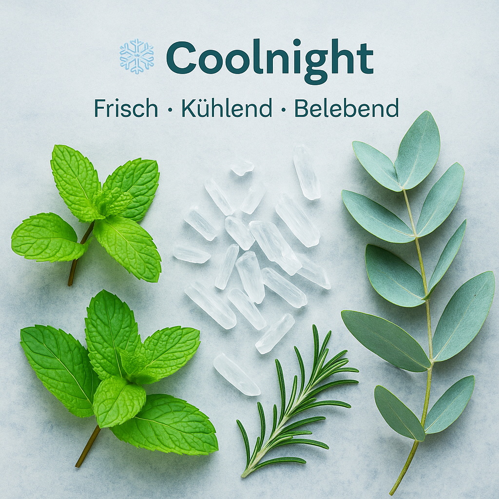 Motivbild Coolnight mit Eukalyptus, Menthol und Minze