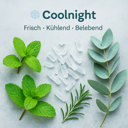 Motivbild Coolnight mit Eukalyptus, Menthol und Minze