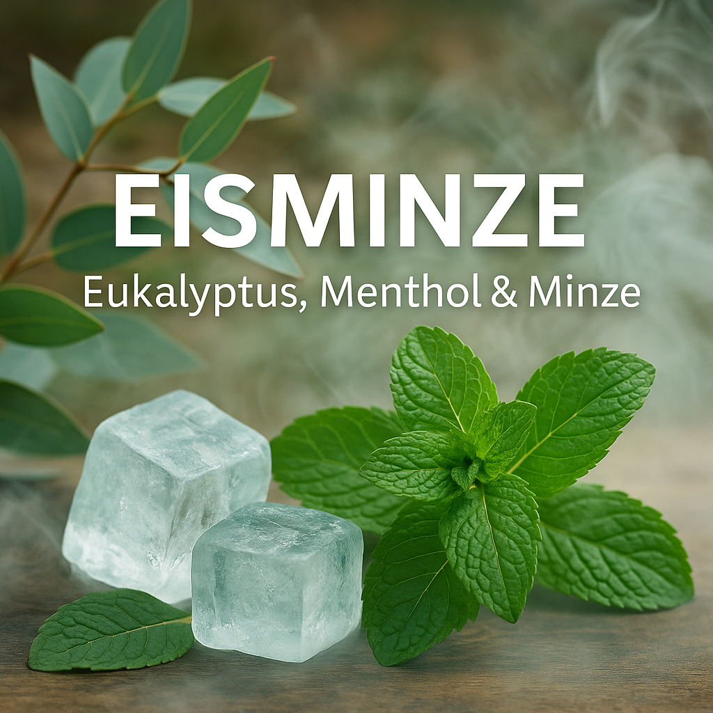 Eisminze Saunaaufguss-Konzentrat | 250 ml – 3 L | Eukalyptus, Menthol & Minze