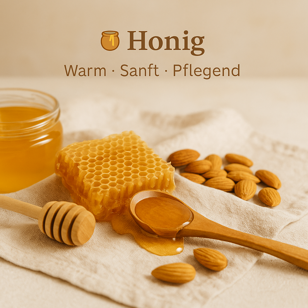 Motivbild Honig- warm, sanft, pflegend