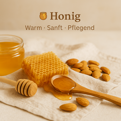Motivbild Honig- warm, sanft, pflegend