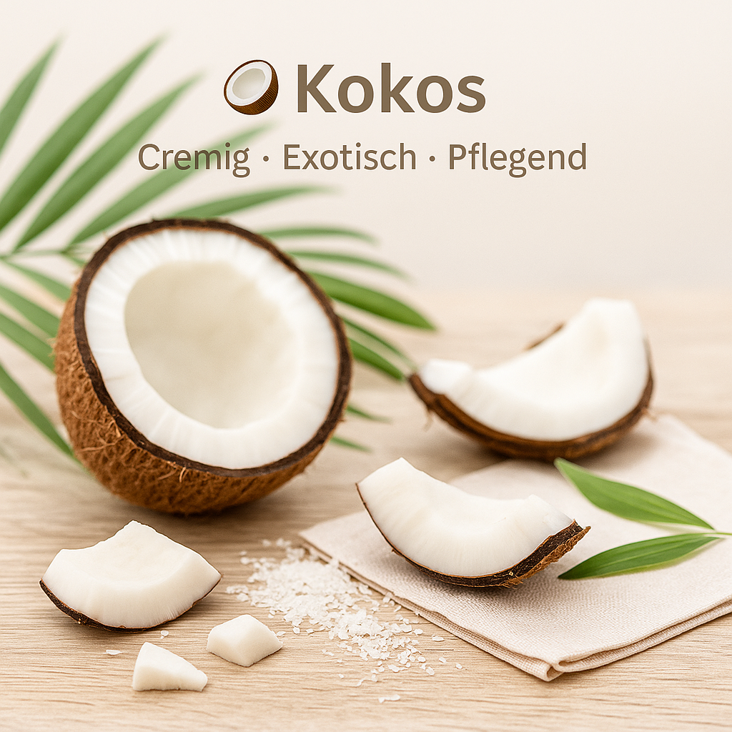 Motivbild Kokos - cremig, xotisch, pflegend