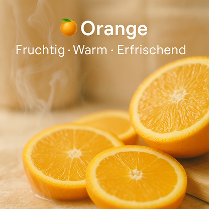 motivbild ornge mit fruchtig warm erfrischend