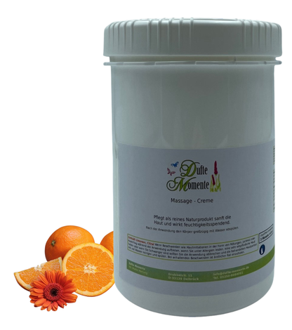 Massage Creme Dose 1 kg Orange