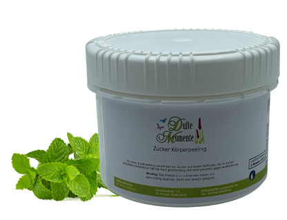 Wellness-Zucker Dose 400 g Pfefferminz
