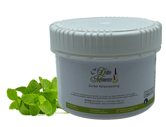 Wellness-Zucker Dose 400 g Pfefferminz