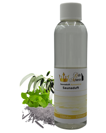 Saunaduft Polarminze in 250ml Flasche mit Duftbestandteilen