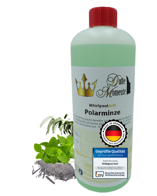 Whirlpoolduft 1 Liter Flasche Polarminze
