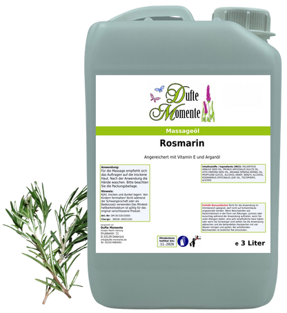 Produkt Massageöl 3 Liter Rosmarin