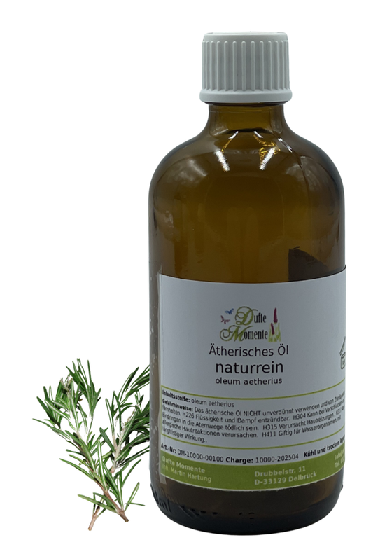 Ätherisches Öl Braunglas-Flasche 100 ml