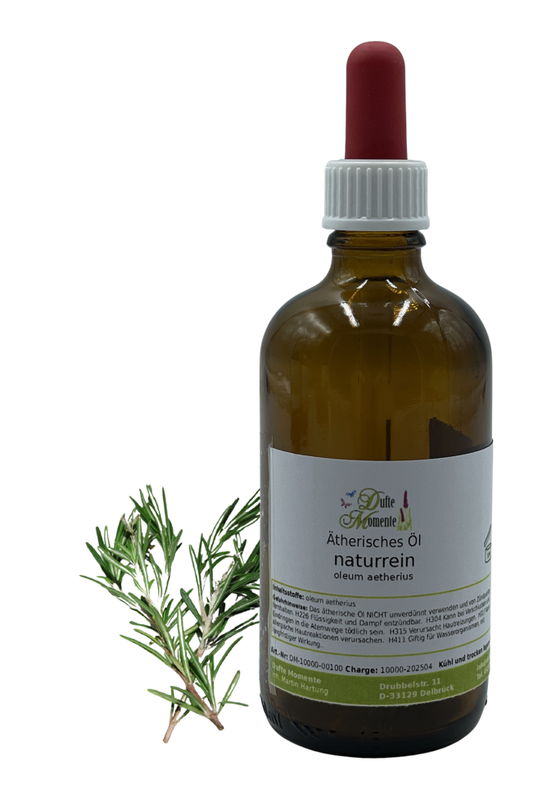 Braunglas-Flasche Ätherische Öl 100 ml mit Pipette