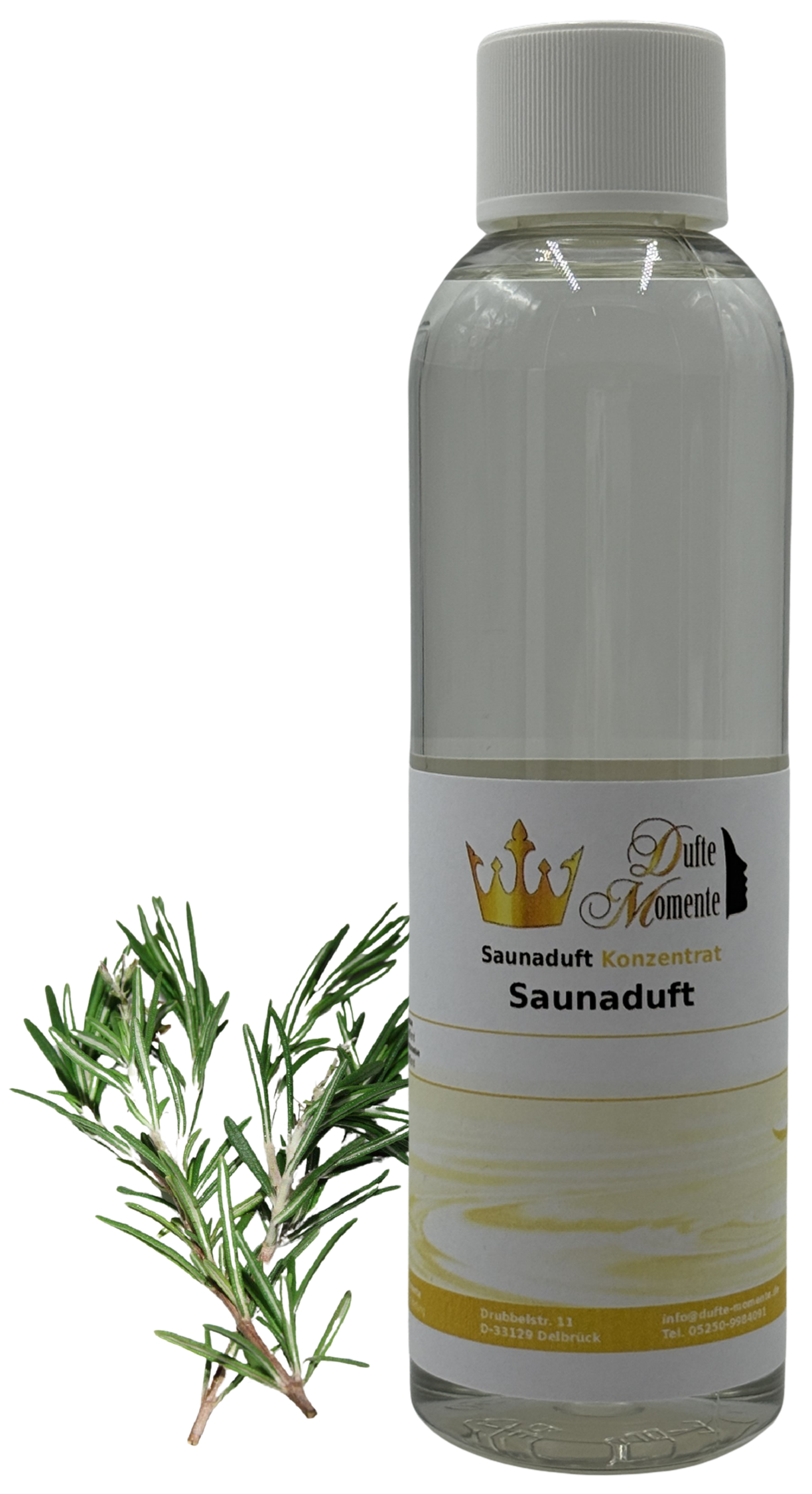 Rosmarin Saunaaufguss-Konzentrat | 250 ml – 3 L | Kräuterig & Belebend