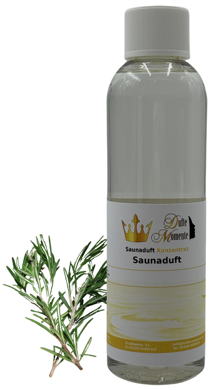 Rosmarin Saunaaufguss-Konzentrat | 250 ml – 3 L | Kräuterig & Belebend