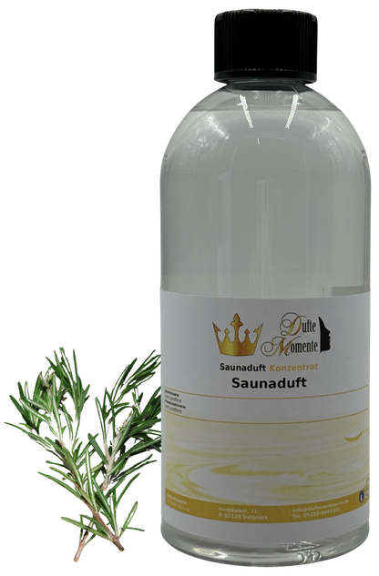 Rosmarin Saunaaufguss-Konzentrat | 250 ml – 3 L | Kräuterig & Belebend
