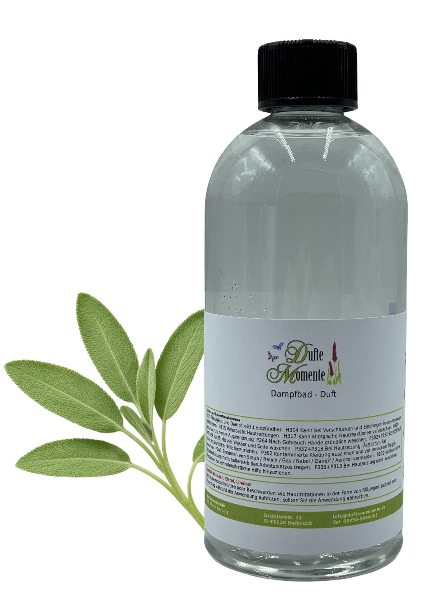 Dampfbad-Konzentrat Flasche