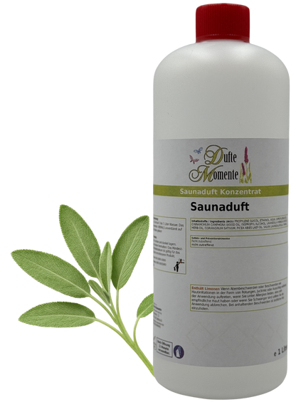 Salbei Saunaaufguss-Konzentrat | 250 ml – 3 L | Würzig & Kräuterig
