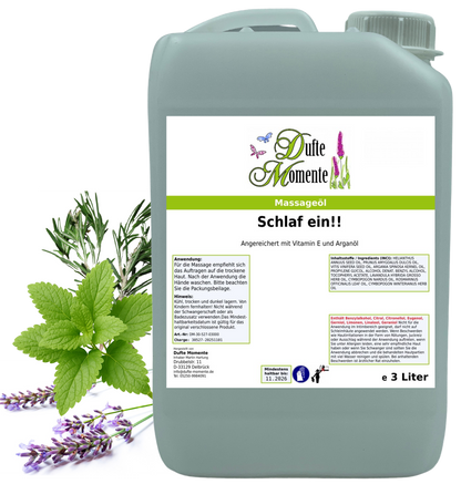 Produkt Massageöl 3 Liter Schlaf ein