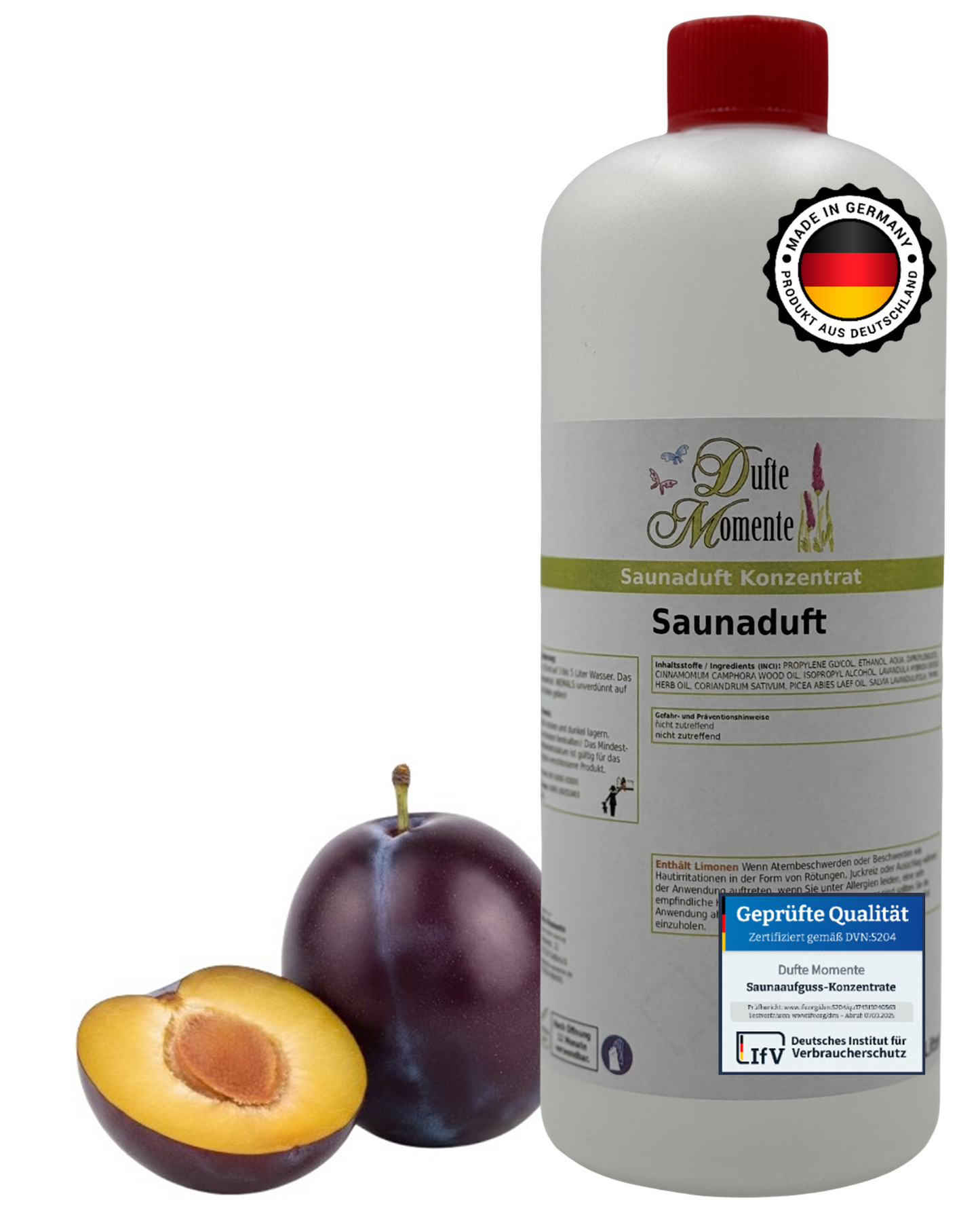 Flasche 1 Liter Slibowitz mit Duftbestandteil