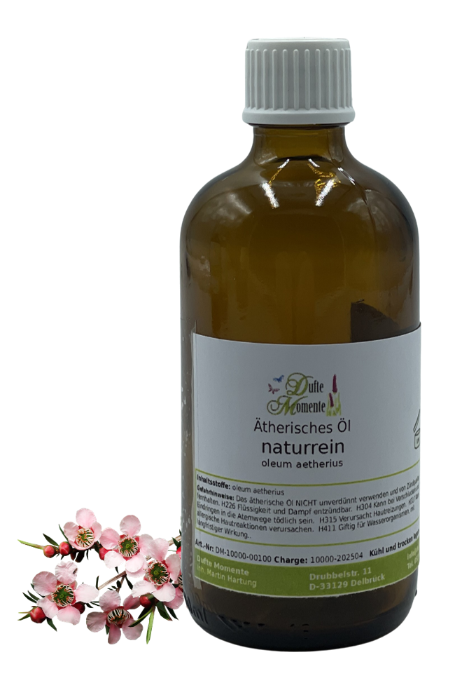 Ätherisches Öl Braunglas-Flasche 100 ml