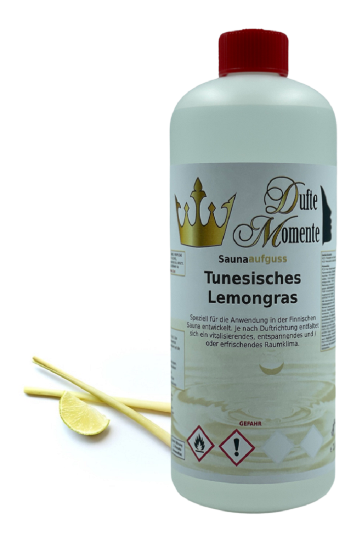 Lemongras Saunaaufguss-Konzentrat | 250 ml – 3 L | Profi-Qualität