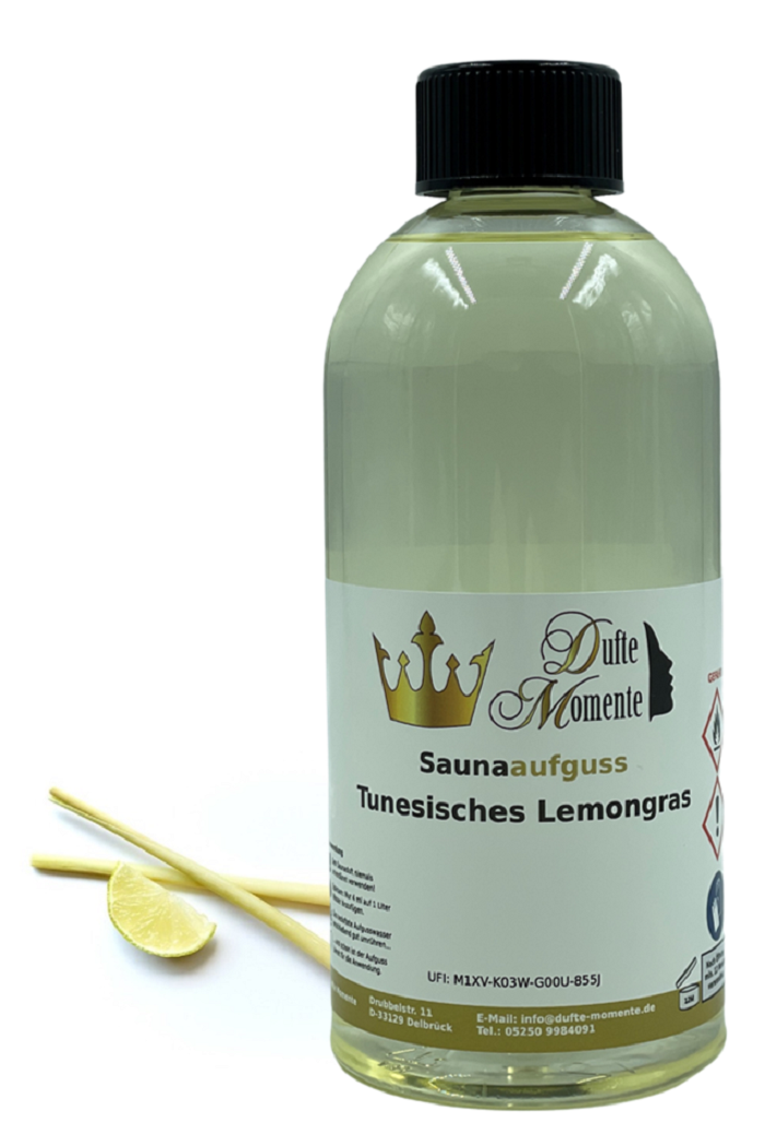 Lemongras Saunaaufguss-Konzentrat | 250 ml – 3 L | Profi-Qualität