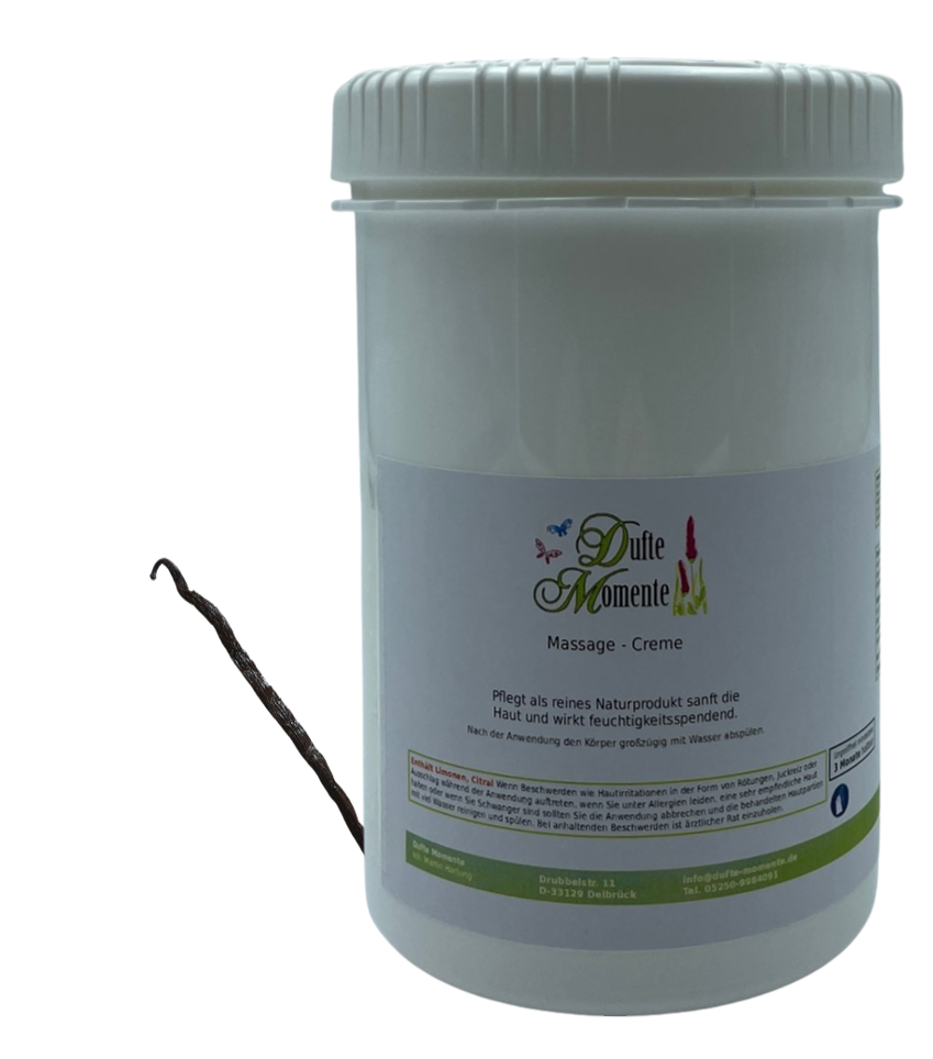 Massage Creme Dose 1 kg Vanille