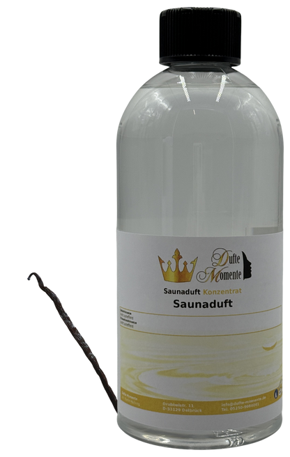Vanille Saunaaufguss-Konzentrat | 250 ml – 3 L | Sanft & Wohlfühlend