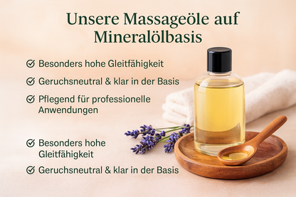 Vorteile von Masageölen auf Mineralölbasis