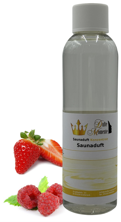 Waldbeere Saunaaufguss-Konzentrat | 250 ml – 3 L | Erdbeere & Himbeere