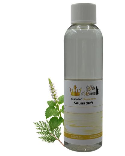 Saunaduft Wüstenwind in 250ml Flasche mit Duftbestandteilen