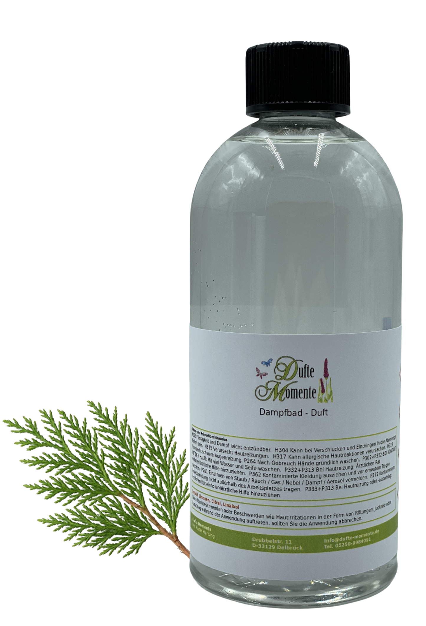 Dampfbad-Konzentrat Flasche