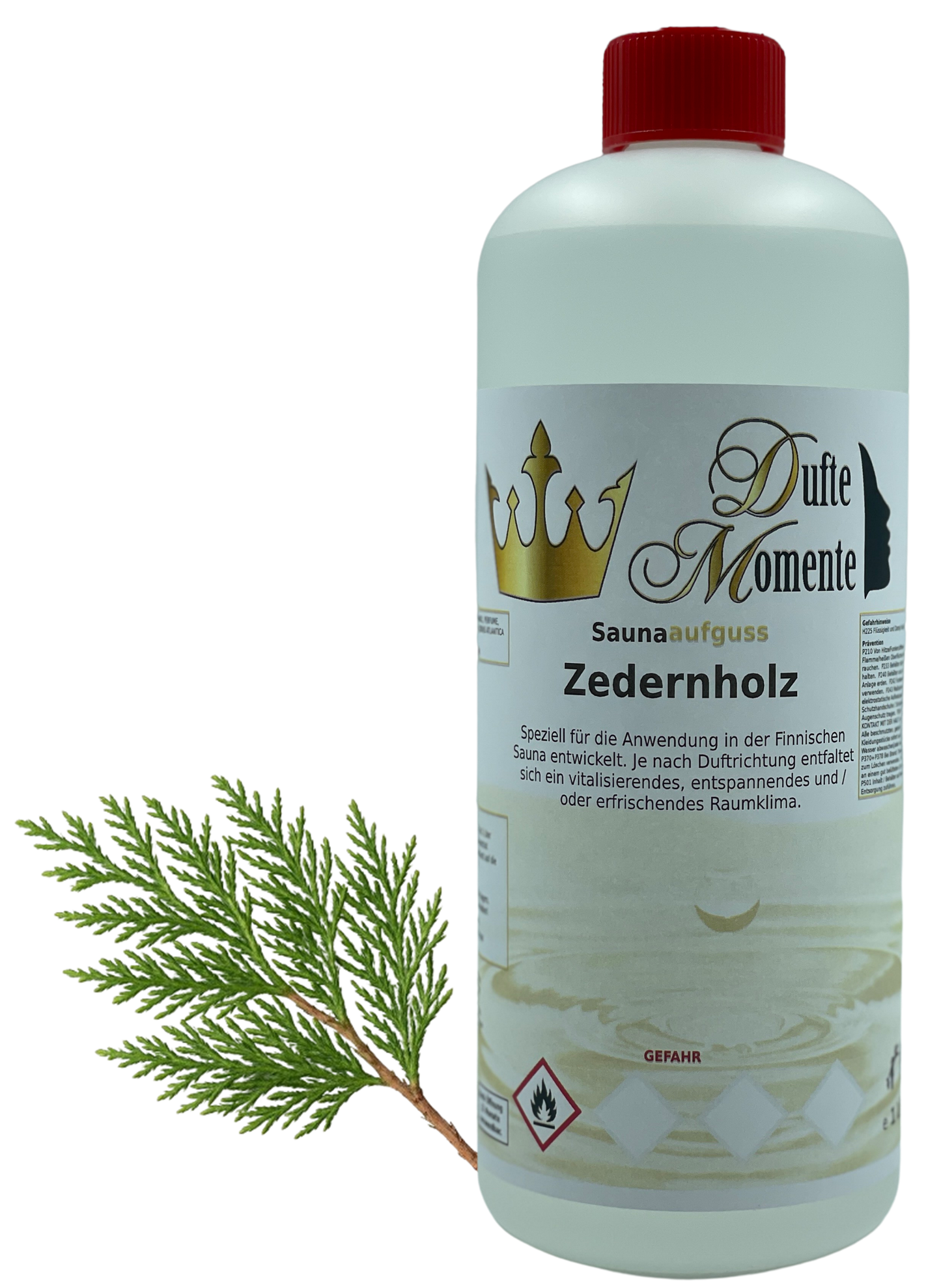 Zedernholz Saunaaufguss-Konzentrat | 250 ml – 3 L | Profi-Qualität