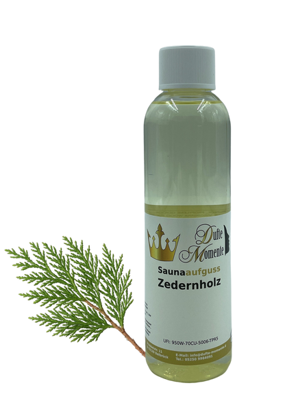 Zedernholz Saunaaufguss-Konzentrat | 250 ml – 3 L | Profi-Qualität