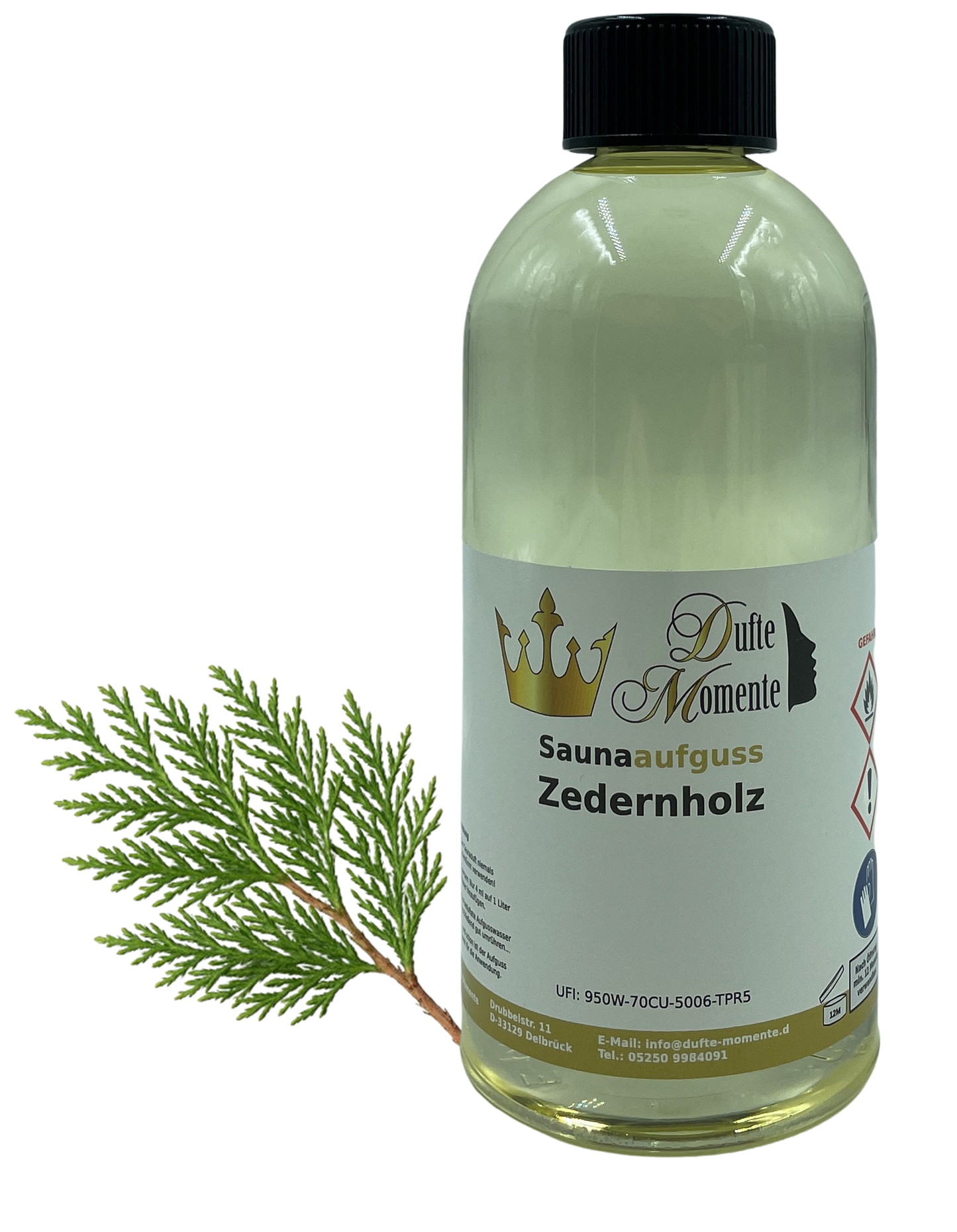 Zedernholz Saunaaufguss-Konzentrat | 250 ml – 3 L | Profi-Qualität