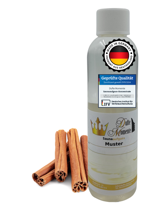 Saunaduft Konzentrat 250 ml Flasche Zimt