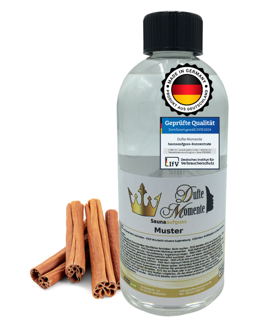 Saunaduft Konzentrat 500 ml Flasche Zimt