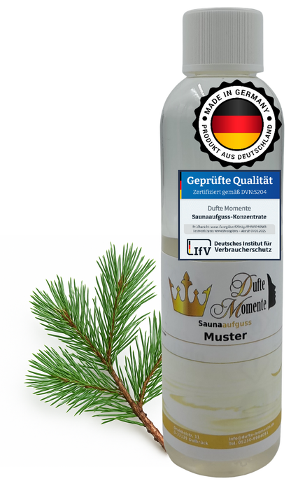 Zirbenkiefer Saunaaufguss-Konzentrat | 250 ml – 3 L | Profi-Qualität