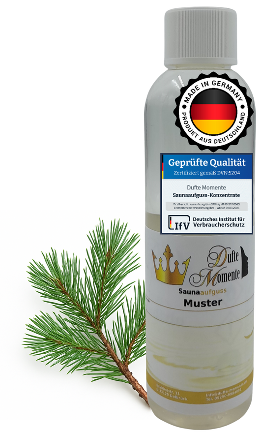 Zirbenkiefer Saunaaufguss-Konzentrat | 250 ml – 3 L | Profi-Qualität
