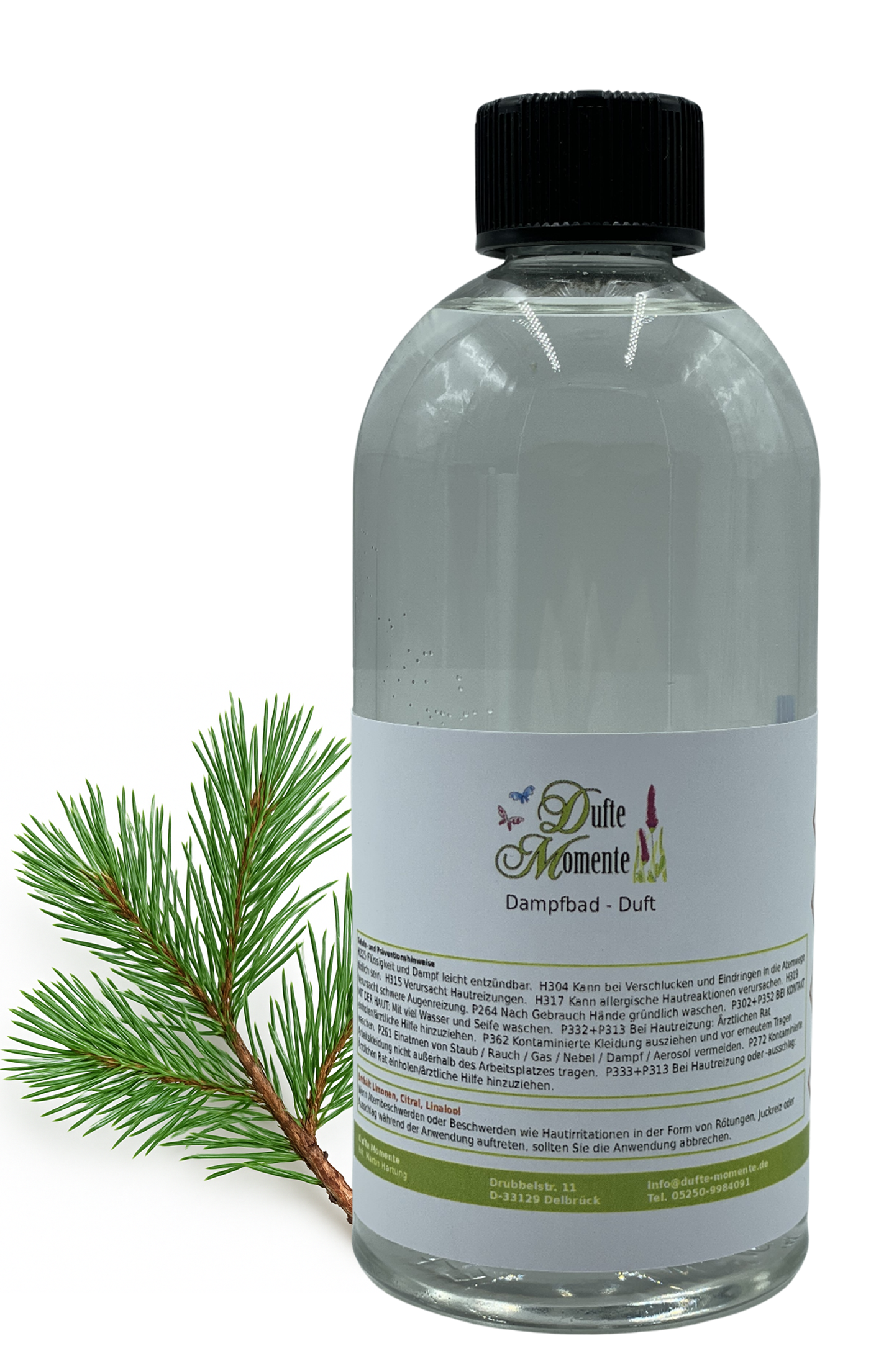 Dampfbad-Konzentrat Flasche