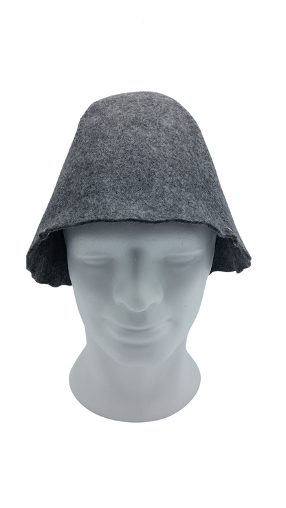 Saunahut Basic Grau