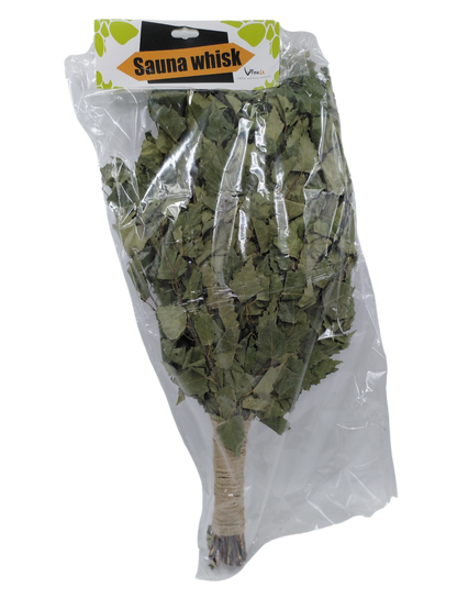 Birkenreisig verpackt